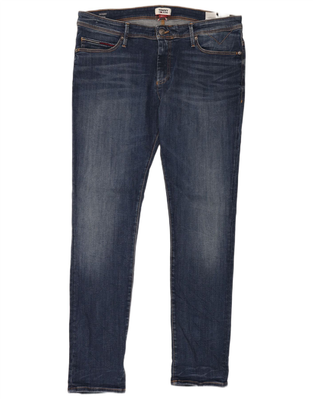 TOMMY HILFIGER Męskie jeansy Skinny Stanton W38 L34 Niebieskie, bawełniane