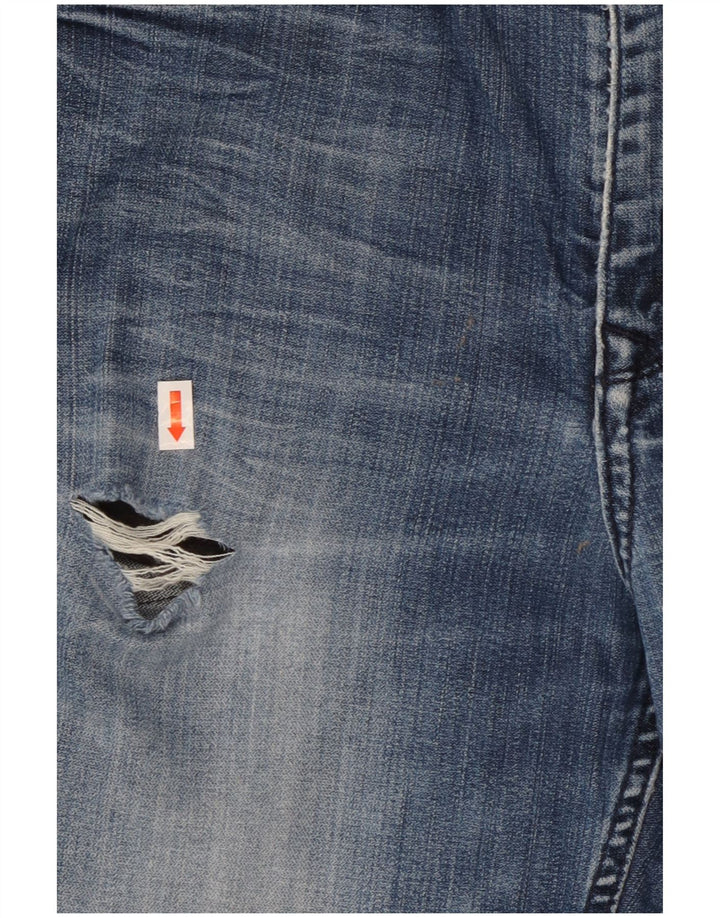 Damskie dżinsy Calvin Klein w trudnej sytuacji Bootcut W33 L29 Niebieska bawełna