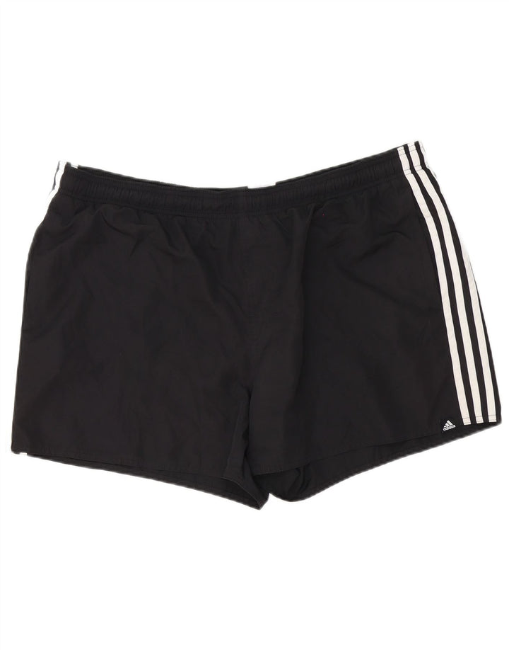 Męskie spodenki sportowe Adidas 2XL Czarny poliester