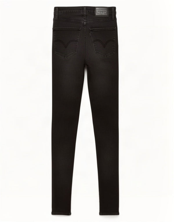 Damskie jeansy Levi's Mile High Super Skinny W25 L29 Szara bawełna