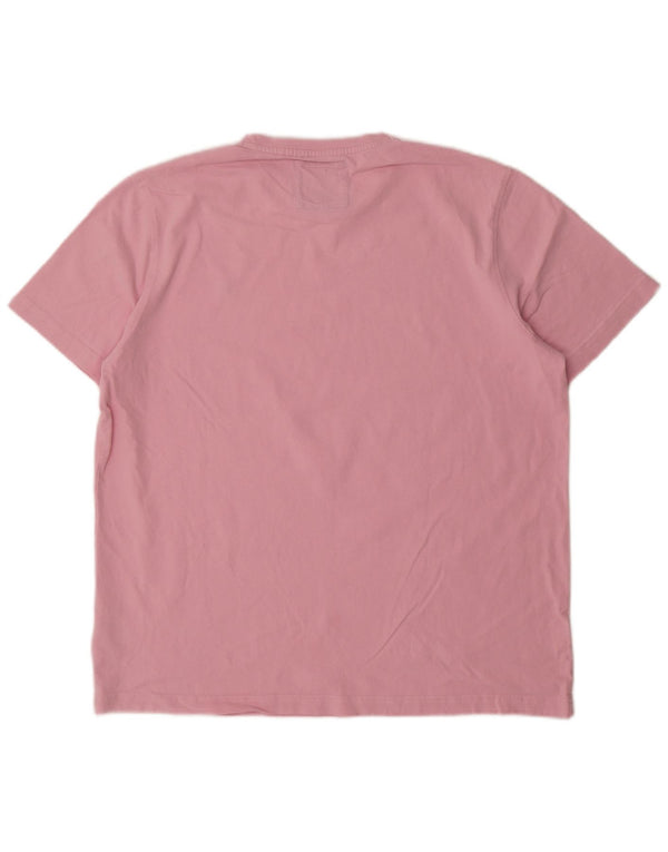T-shirt męski Crew Clothing Top XL Różowa bawełna