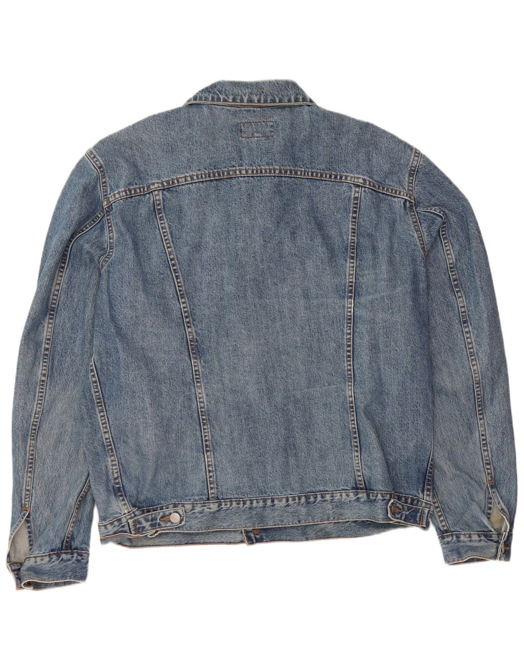 Męska kurtka dżinsowa Carrera UK 44 2XL Niebieska bawełniana