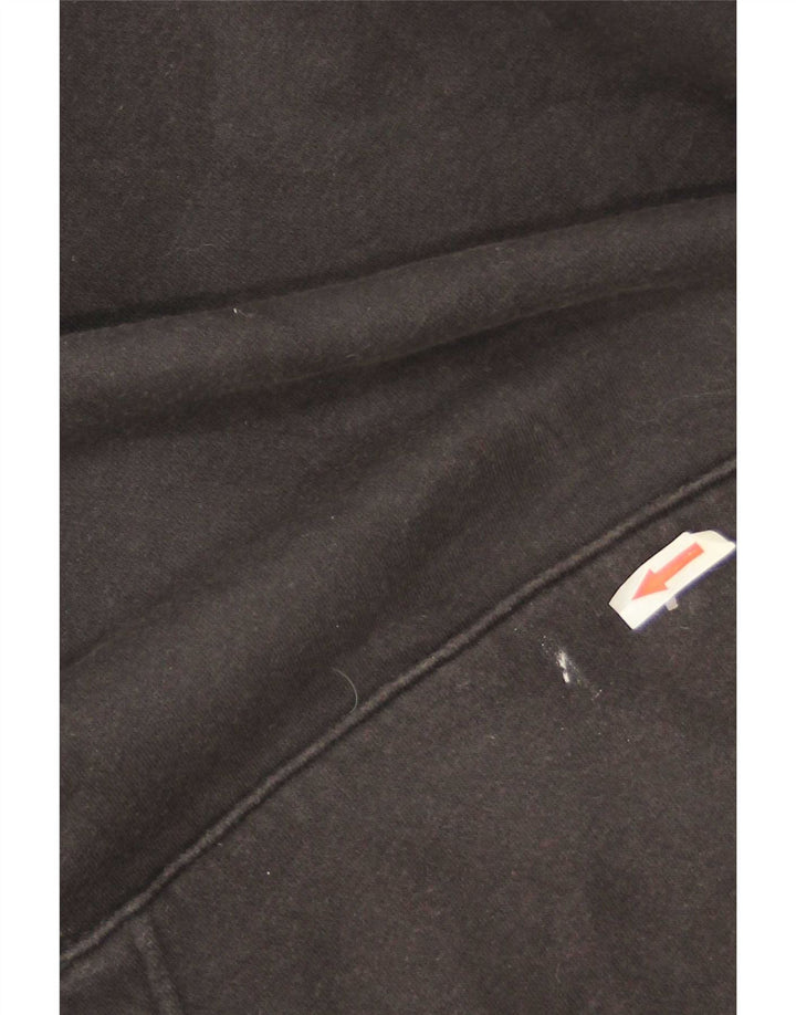 Męska bluza z kapturem Nike, średnia czarna, bawełniana
