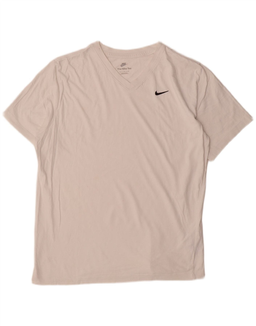 Męski T-shirt Nike, duży, biały, bawełniany