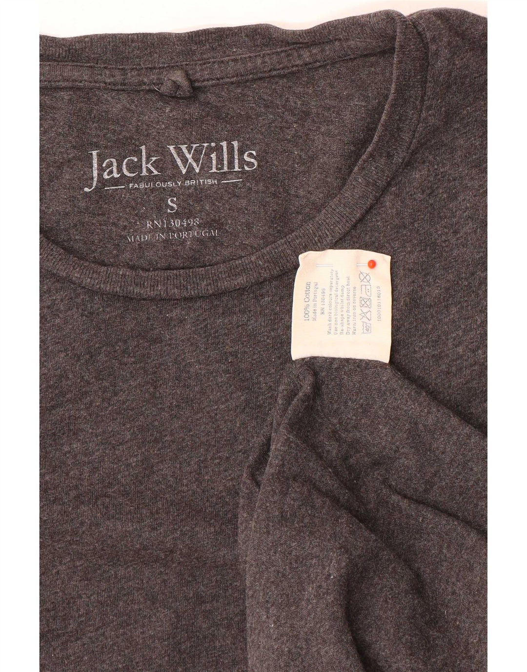 T-shirt męski Jack Wills, mały, szary, bawełniany