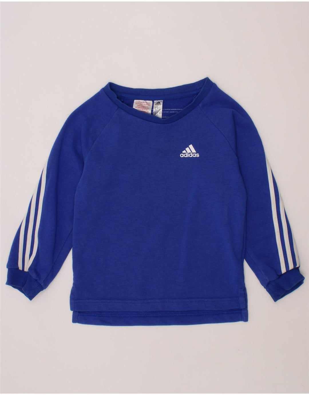 ADIDAS Boys Full Tracksuit 3-4 Years  Blue Cotton Vintage Adidas and Second-Hand Adidas from Messina Hembry 