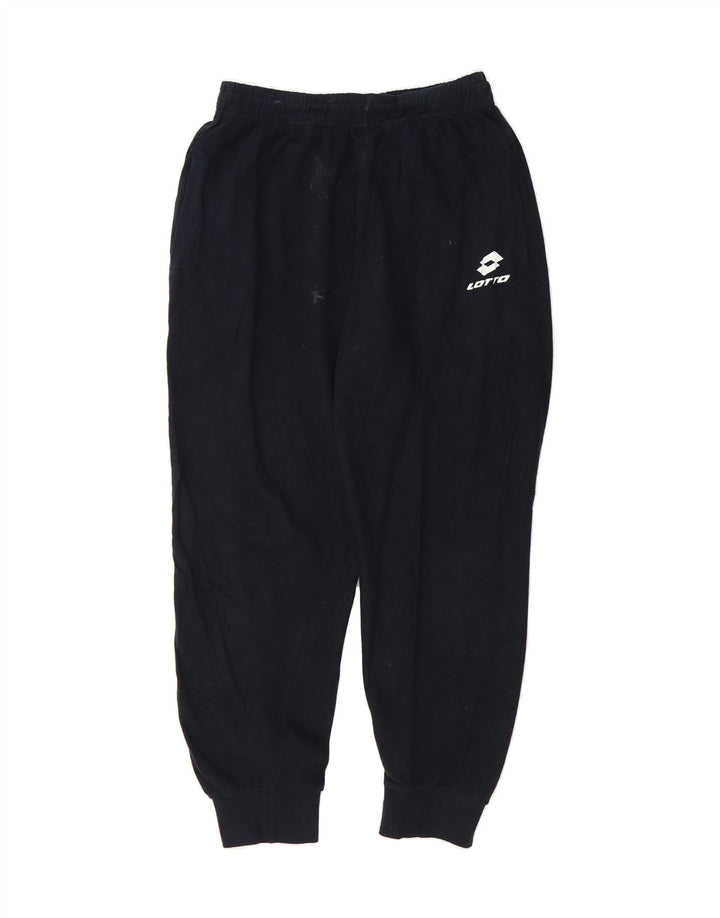LOTTO Mens Tracksuit Trousers Joggers Medium  Navy Blue Cotton Vintage Lotto and Second-Hand Lotto from Messina Hembry 