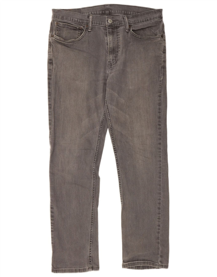 Męskie jeansy Levi's 511 Slim W34 L30 Szara bawełna