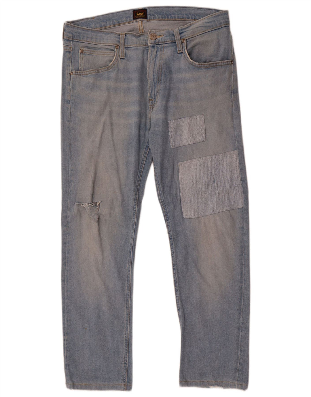 Lee Męskie Luke Slim Jeans W32 L27 Niebieskie bawełniane