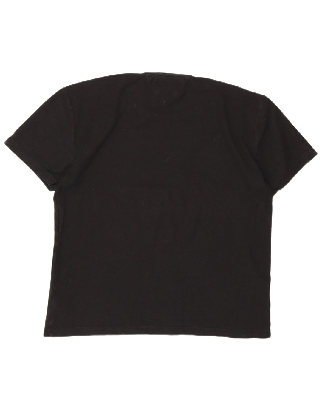 T-shirt damski TOMMY HILFIGER Top UK 18 XL, czarny, bawełniany