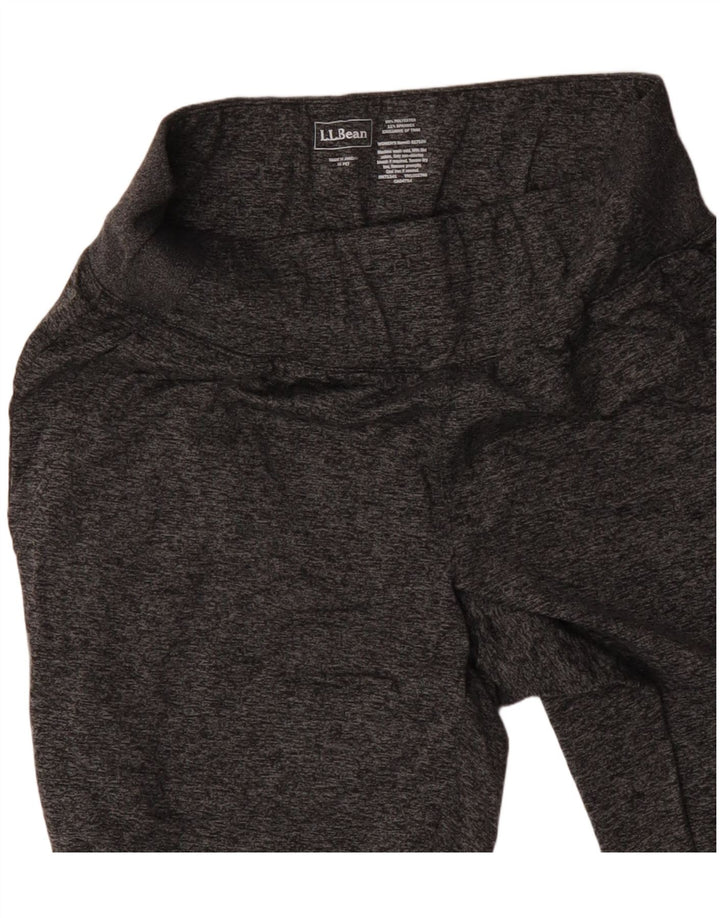 Damskie spodnie dresowe L.L.BEAN Joggers UK 6 XS Szary, nakrapiany poliester