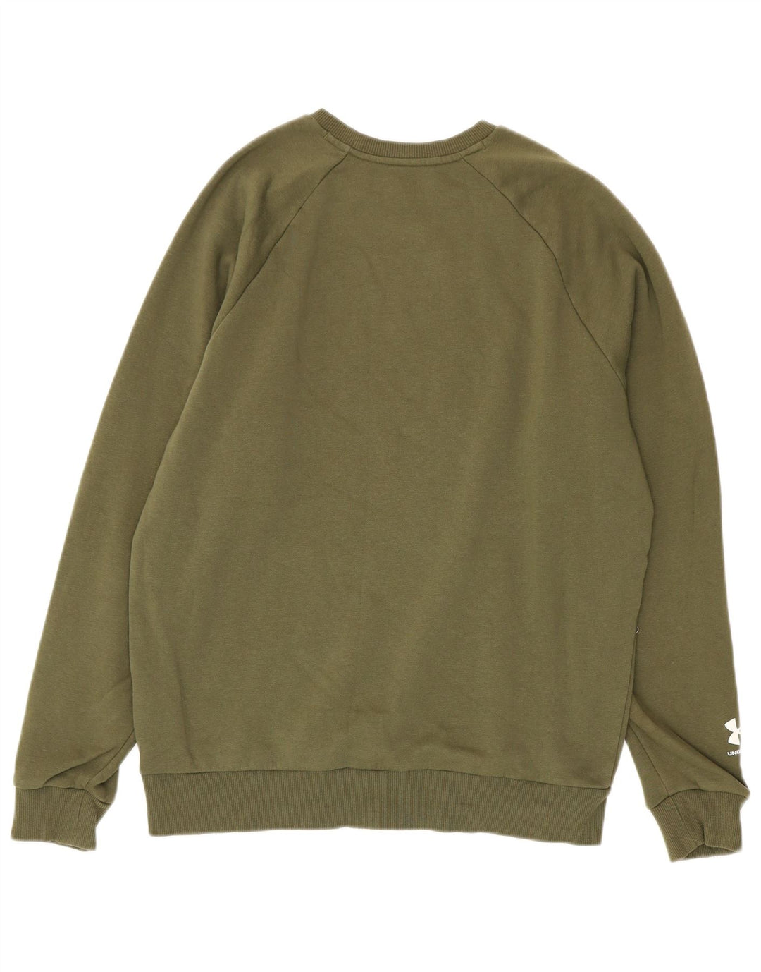 Męska bluza z grafiką Under Armour, średnia, bawełniana khaki