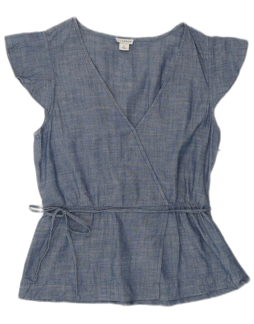 Damska bluzka J. CREW US 0 XS, niebieska, bawełniana