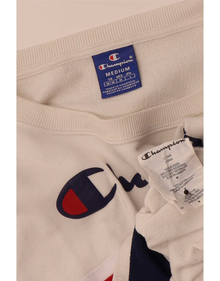 Damska bluza Champion Crop Sweatshirt UK 14 w kolorze średniej bieli