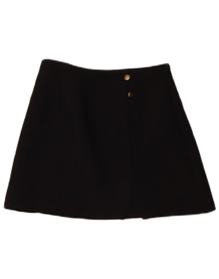ZARA Womens Mini Skirt XS W25  Black