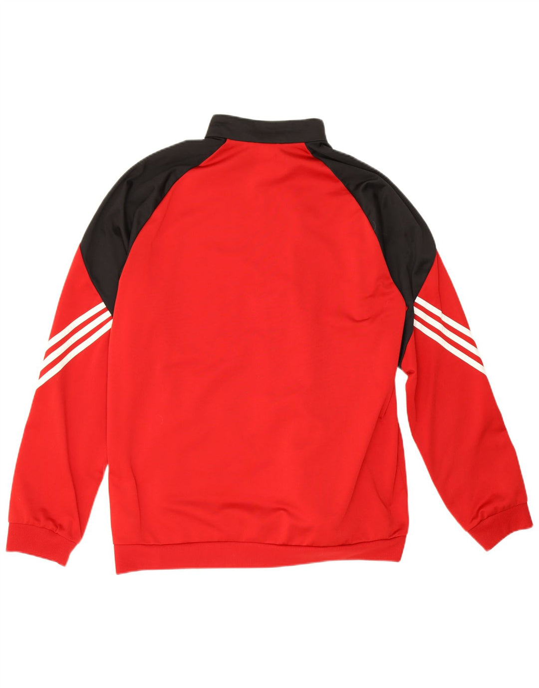 Adidas Męska bluza dresowa XL z poliestru w kolorze czerwonym