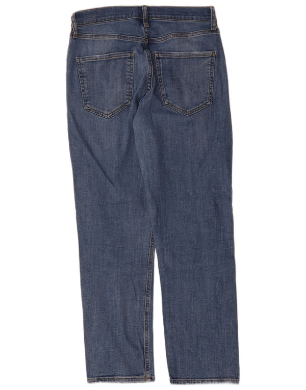 Damskie proste dżinsy Zara EU 40 Medium W30 L27 Niebieskie