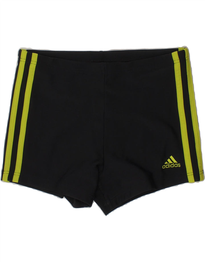ADIDAS Boys Sport Shorts 9-10 Years Black Polyamide Vintage Adidas and Second-Hand Adidas from Messina Hembry 