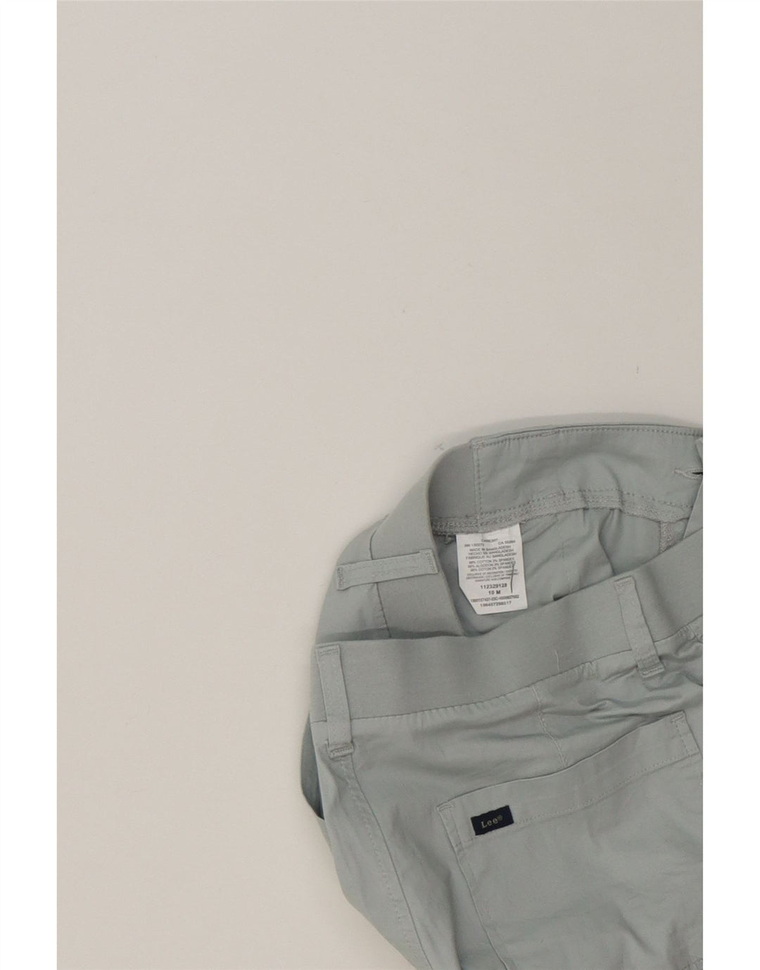 LEE Womens Cargo Shorts US 10 Large W32  Blue Cotton Vintage Lee and Second-Hand Lee from Messina Hembry 