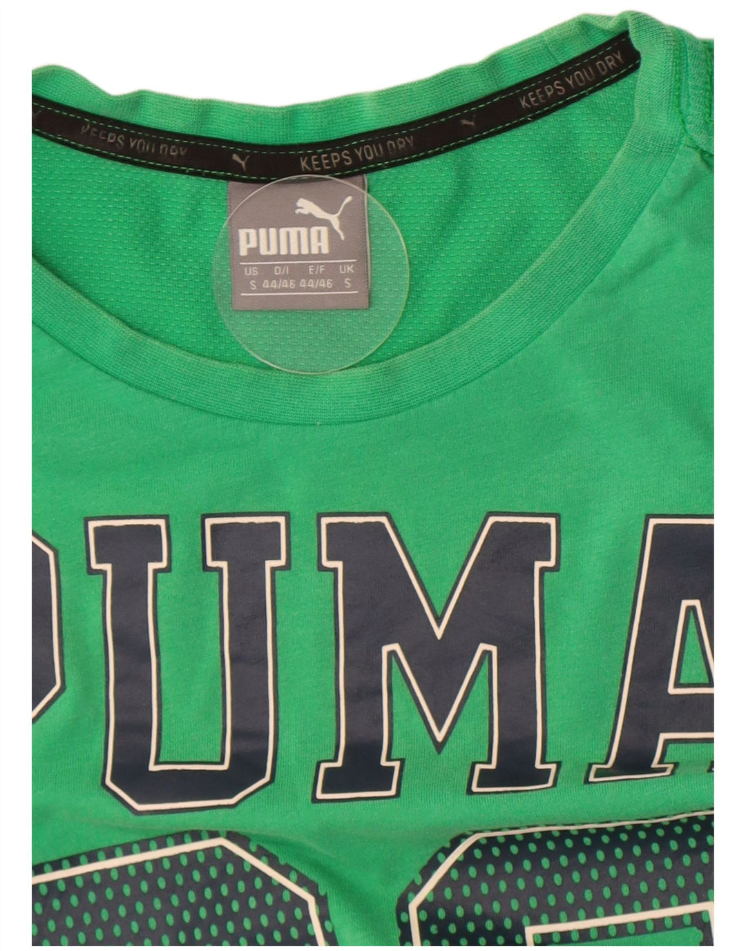 Męski T-shirt Puma z grafiką, mały, zielony
