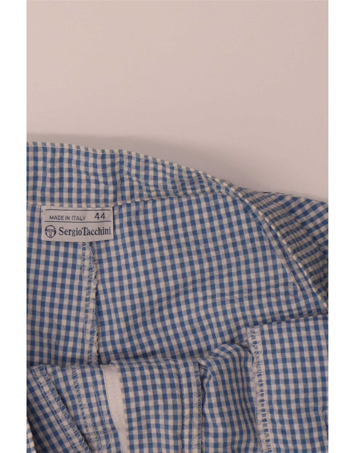 Damskie spodenki codzienne Sergio Tacchini IT 44 Medium W28 Blue Gingham