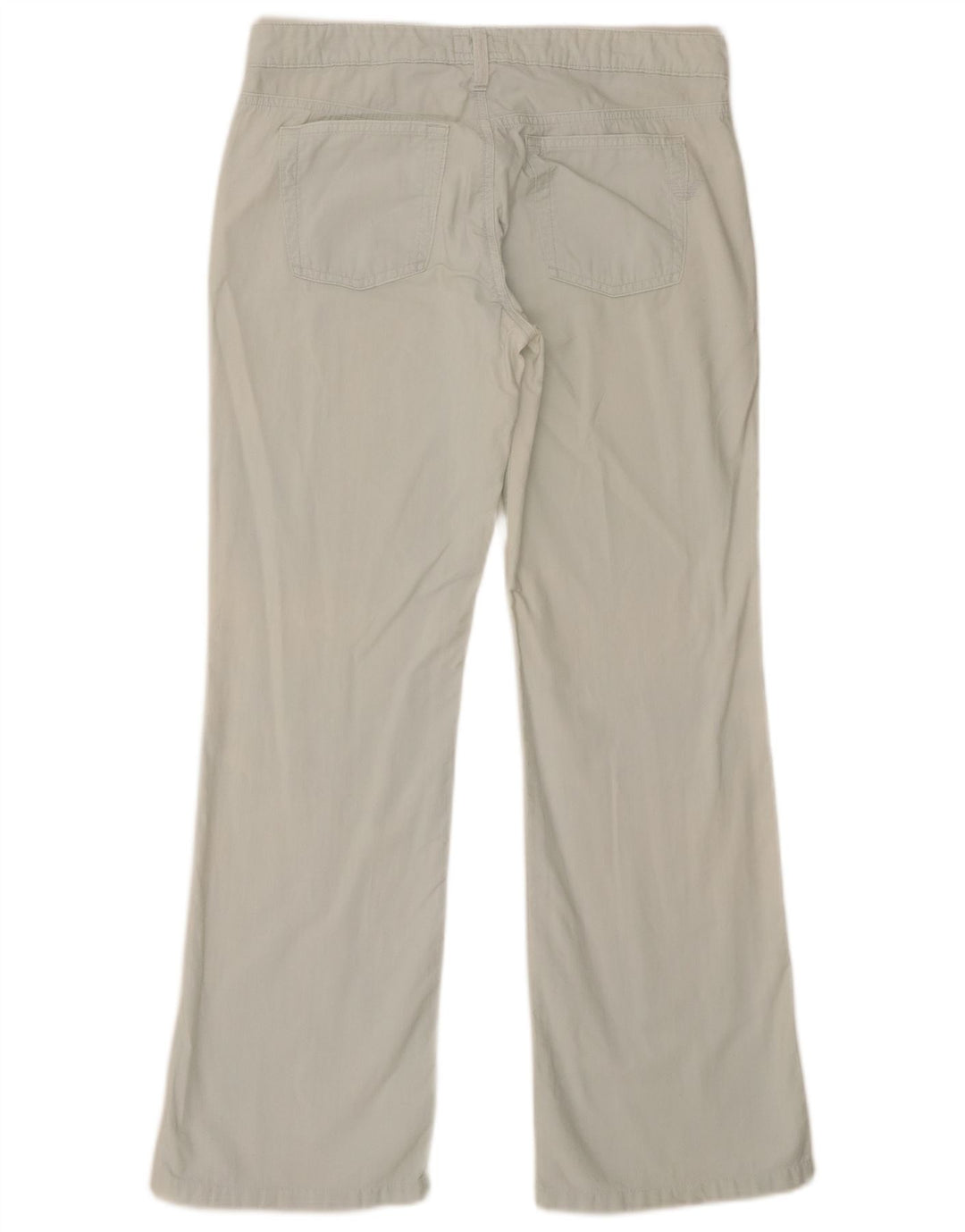 Damskie spodnie typu casual Bootcut Armani W27 L28 Niebieska bawełna