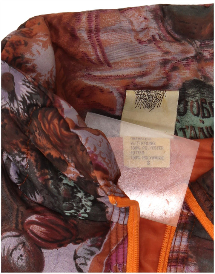 Męska wyściełana kamizelka z grafiką REPRISE UK 36, mała, wielokolorowa w kwiaty