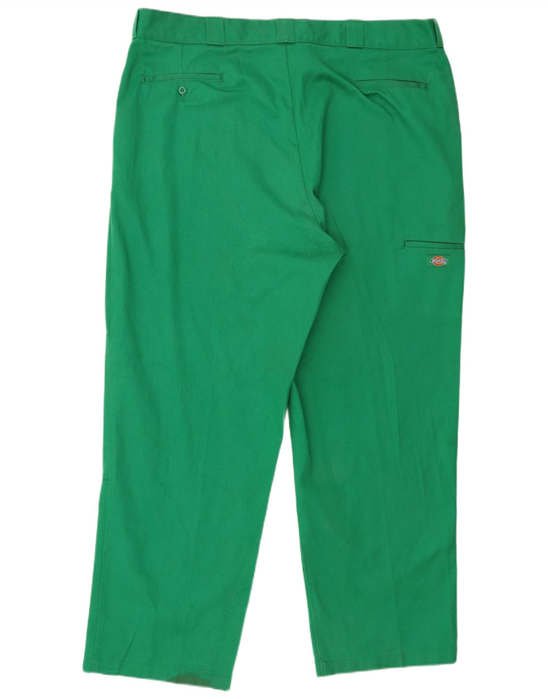 Męskie proste spodnie cargo Dickies W44 L32 Zielony poliester