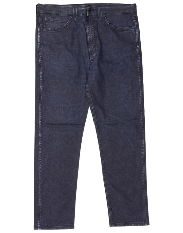 Męskie jeansy LEVI'S 522 Tapered W36 L32 Granatowa bawełna