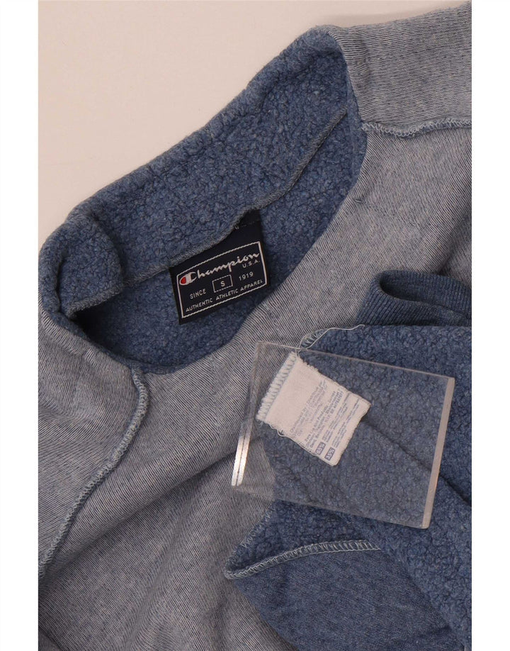Damski sweter oversize Champion UK 10 Small, niebieski, bawełniany