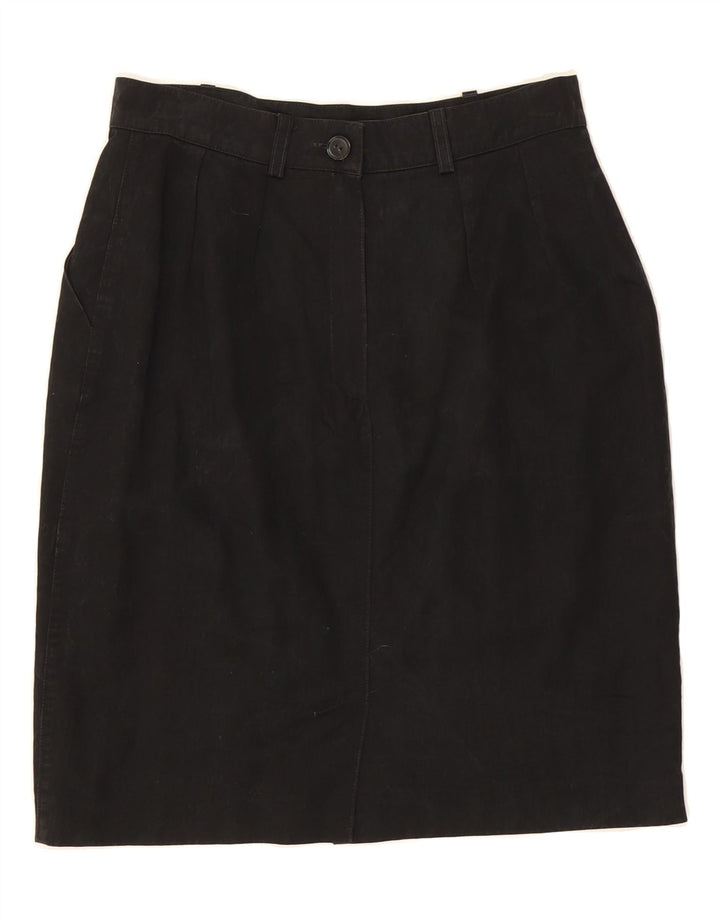 PENNY BLACK Womens Pencil Skirt W28 Medium Black Vintage Penny Black and Second-Hand Penny Black from Messina Hembry 
