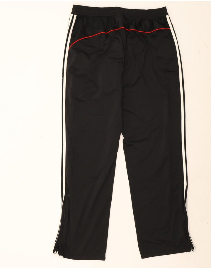 Męskie spodnie dresowe Adidas XL, czarne, poliestrowe