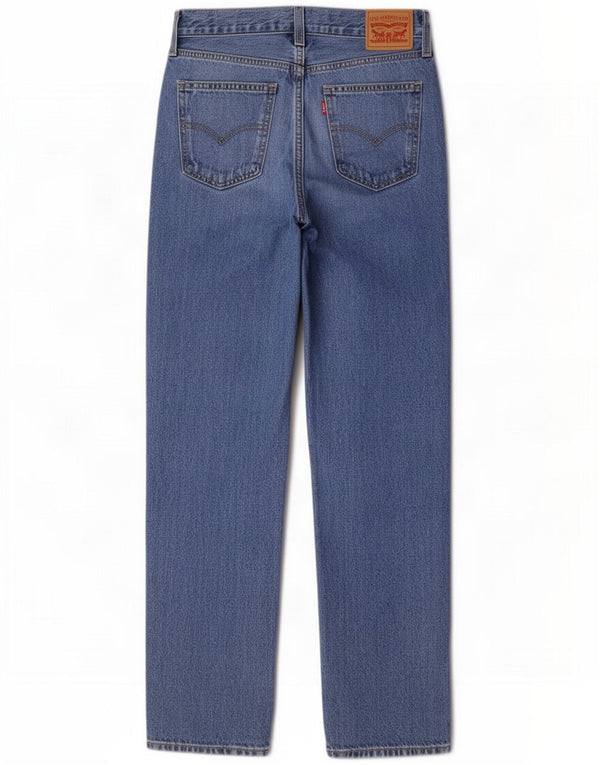 Damskie proste dżinsy Levi's W26 L30 niebieskie bawełniane