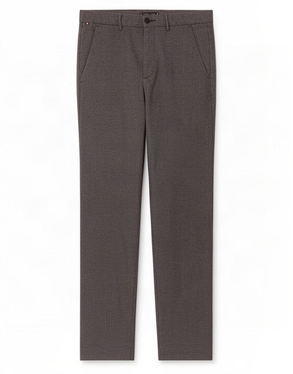Męskie spodnie typu slim chino Tommy Hilfiger W32 L32 granatowy poliester