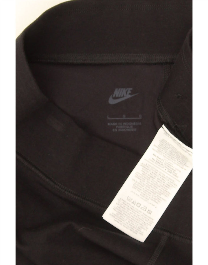 Legginsy damskie NIKE UK 14, duże, czarne, bawełniane