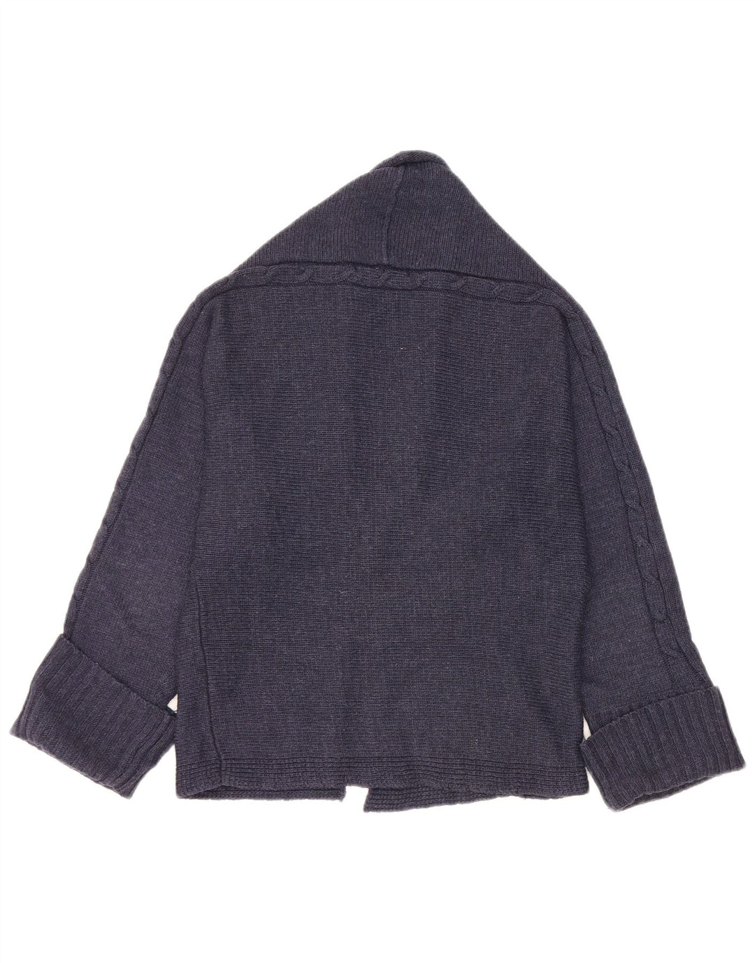 Sweter damski Zara Cardigan UK 14 Średni granatowy akryl