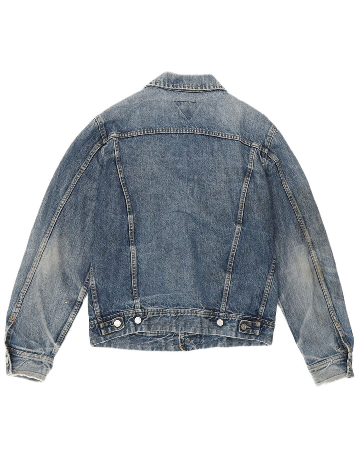 Damska kurtka dżinsowa Meltin' Pot UK 18 XL, niebieska, bawełniana