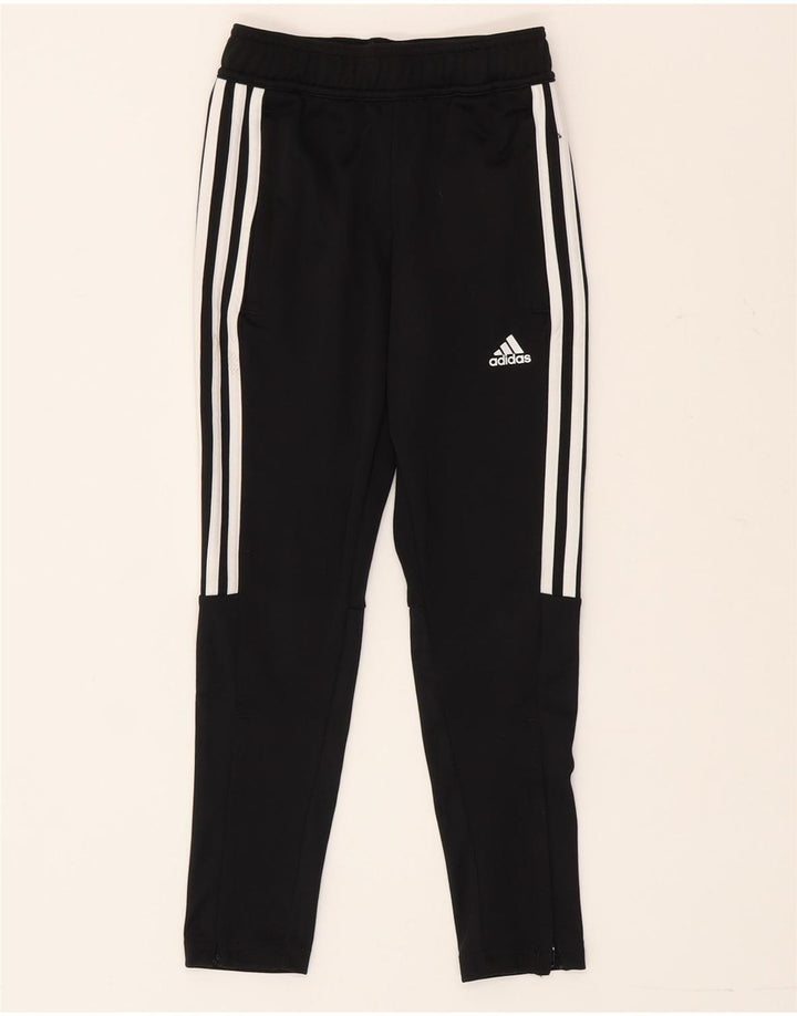 Adidas Chłopięce Spodnie Dresowe 7-8 Lat Czarny Poliester