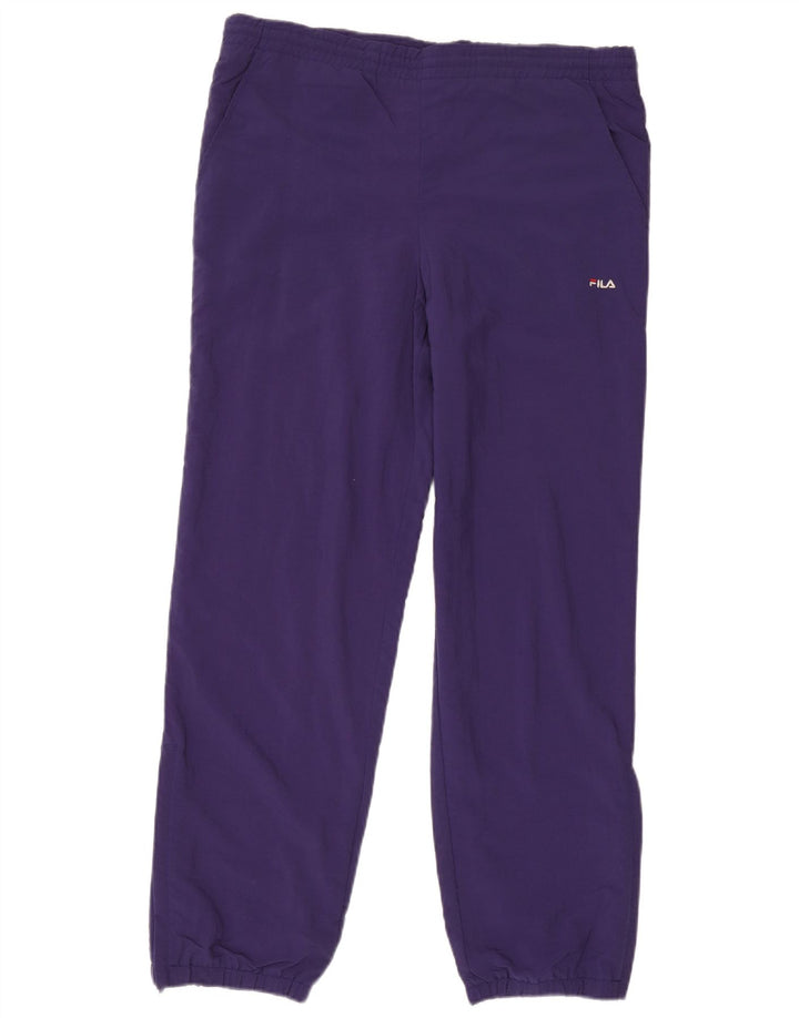 Męskie spodnie dresowe Fila Joggers IT 46 Small Purple Poliamid