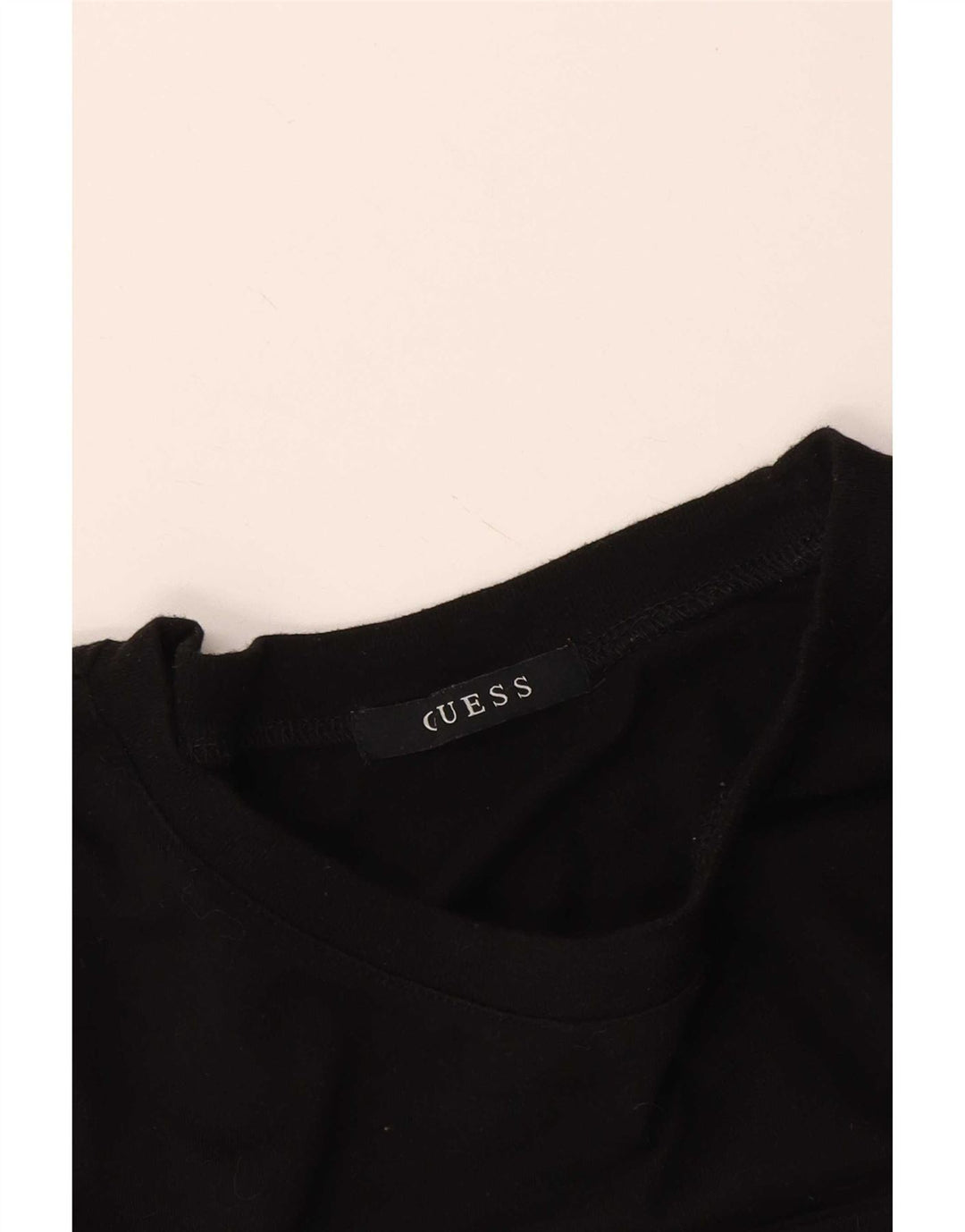 Męski T-shirt Guess z grafiką, średni czarny