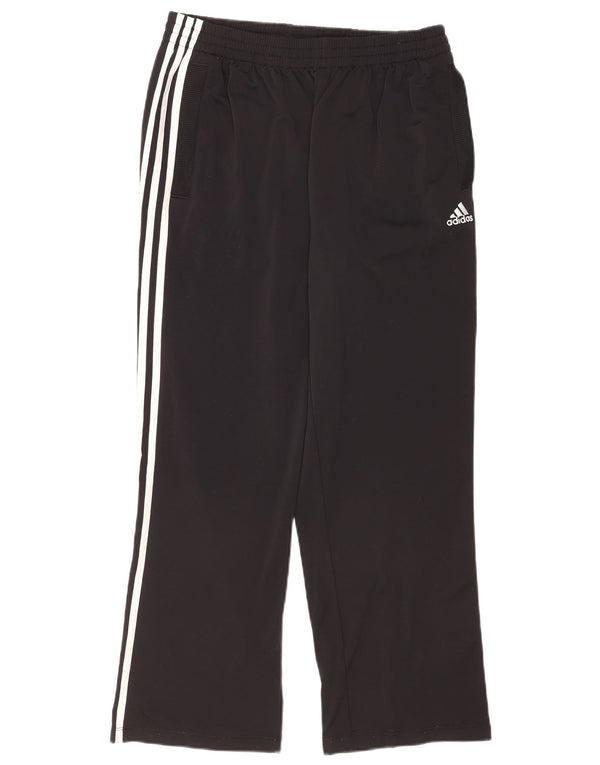 Męskie spodnie dresowe Adidas, średni czarny poliester