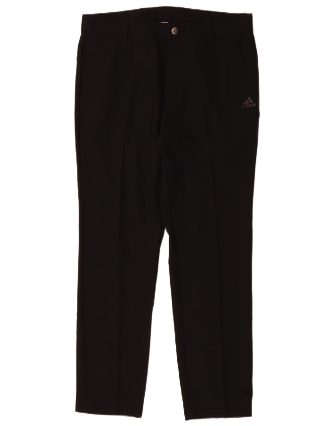 Męskie spodnie Chino Adidas Slim W32 L30 Czarny poliester