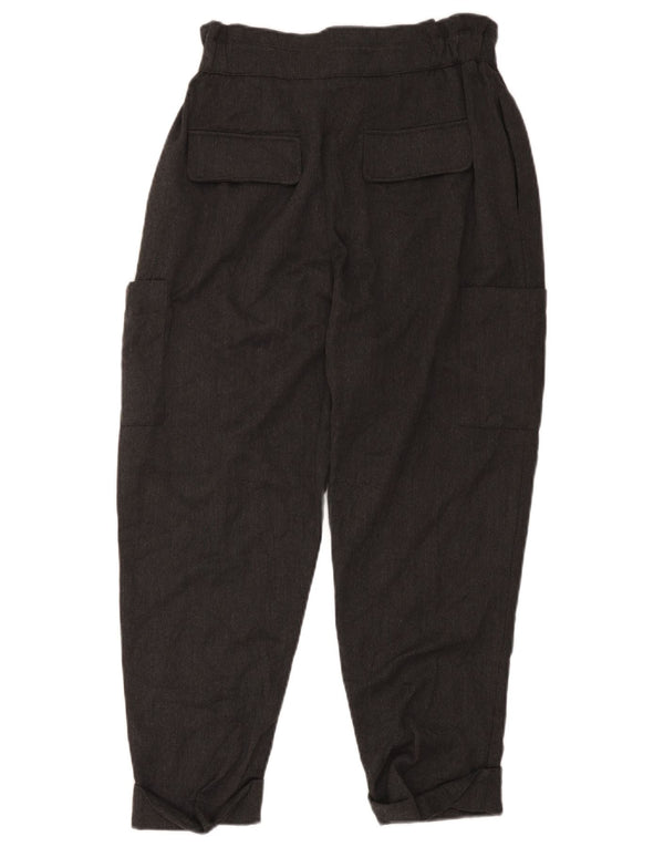 Damskie spodnie cargo z wysokim stanem Zara EU 40 Medium W30 L23 Szare