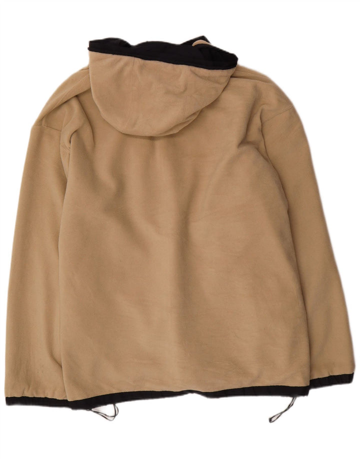 Męska dwustronna kurtka z kapturem Kappa UK 40, duża granatowa, poliestrowa