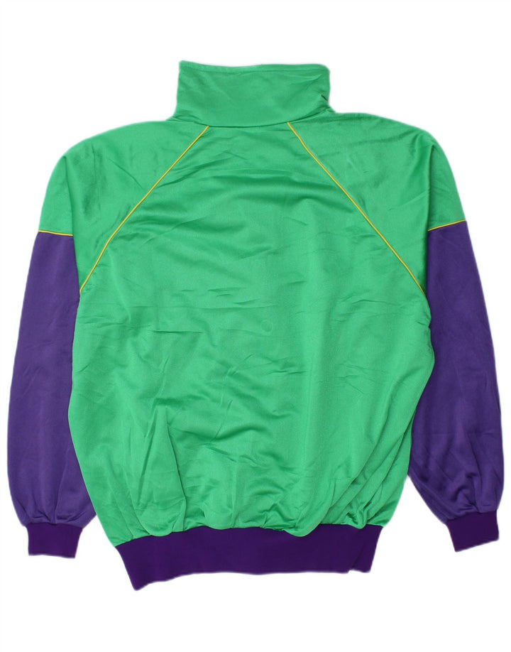 VINTAGE Mens Tracksuit Top Jacket Large Multicoloured Colourblock