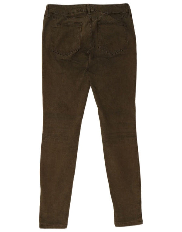 FAT FACE Womens Jegging Jeans UK 10 Small W28 L28 Green Cotton