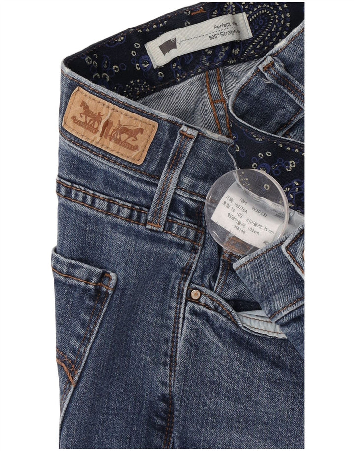 Damskie jeansy Levi's 525 Straight US 10 Large W30 L32 Blue