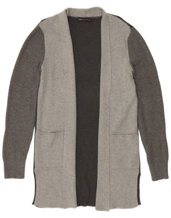 Sweter damski Marks & Spencer Longline Cardigan UK 10, mały, szary