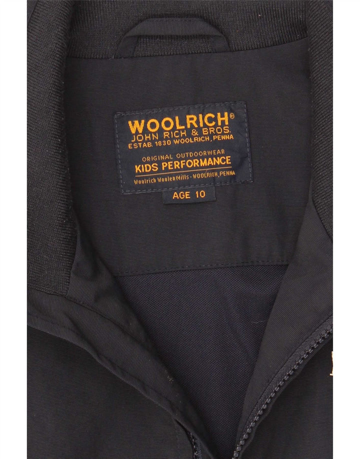 Kurtka bomberka chłopięca Woolrich 9-10 lat, granatowa