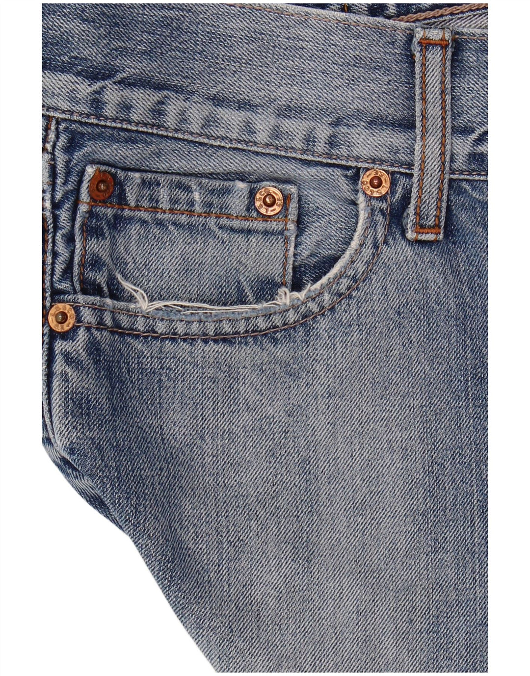 Damskie jeansy Levi's 557 Bootcut W32 L27 Niebieskie